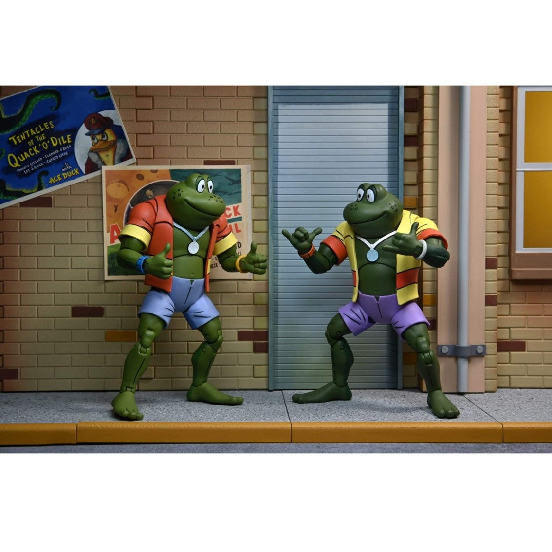 Pack 2 Figuras Neca Ranas Napoleon y Atilla 18cm Frikytopia