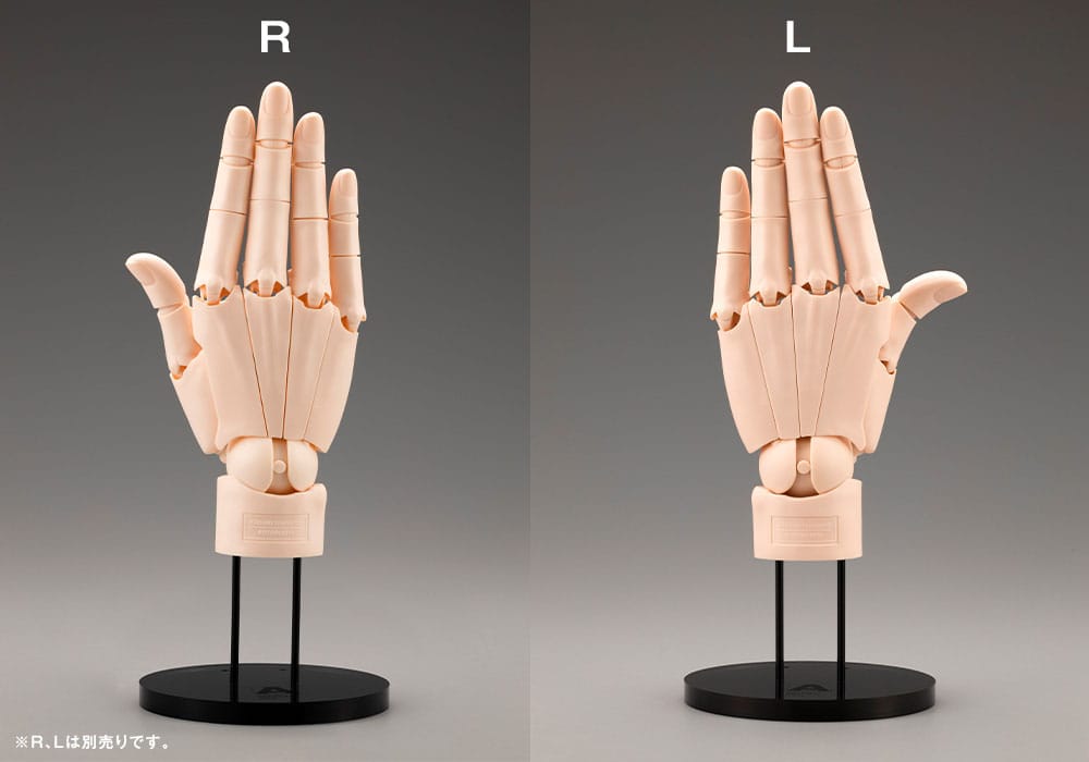 Takahiro Kagami Artist Support Item Hand PVC 1 1 Model L Pale Orange 21cm