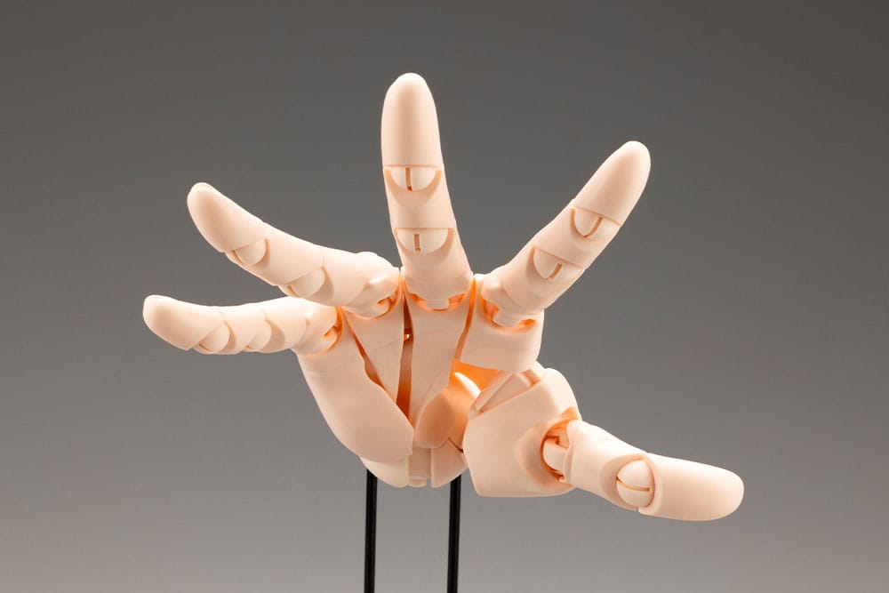 Takahiro Kagami Artist Support Item Hand PVC 1 1 Model L Pale Orange 21cm