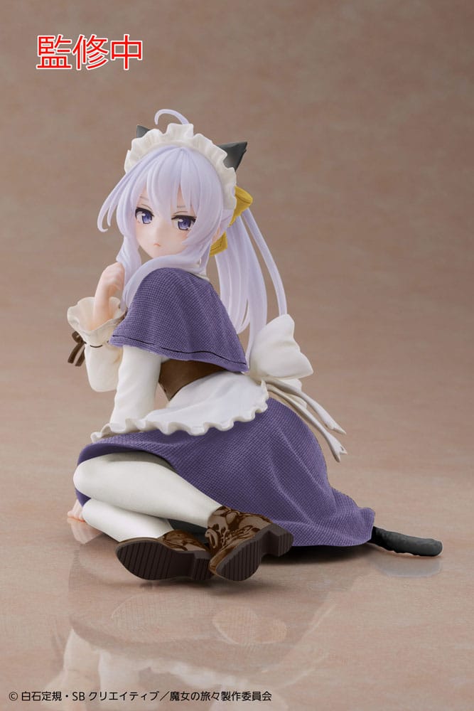 Figura Elaina Cat Maid Renewal Edition Desktop Cute Wandering Witch The Journey Of Elaina 13 cm