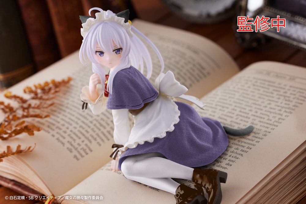 Figura Elaina Cat Maid Renewal Edition Desktop Cute Wandering Witch The Journey Of Elaina 13 cm