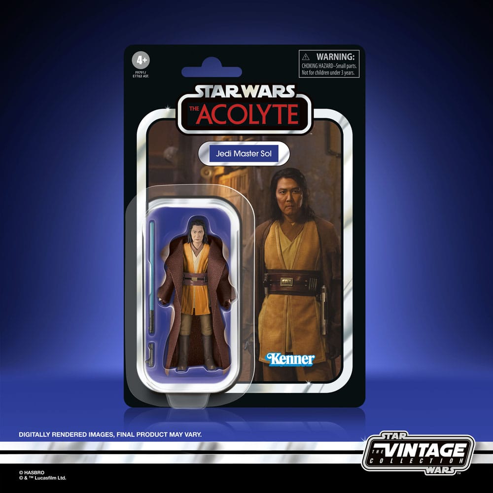 Star Wars: The Acolyte Vintage Collection Figura Jedi Master Sol 10 cm