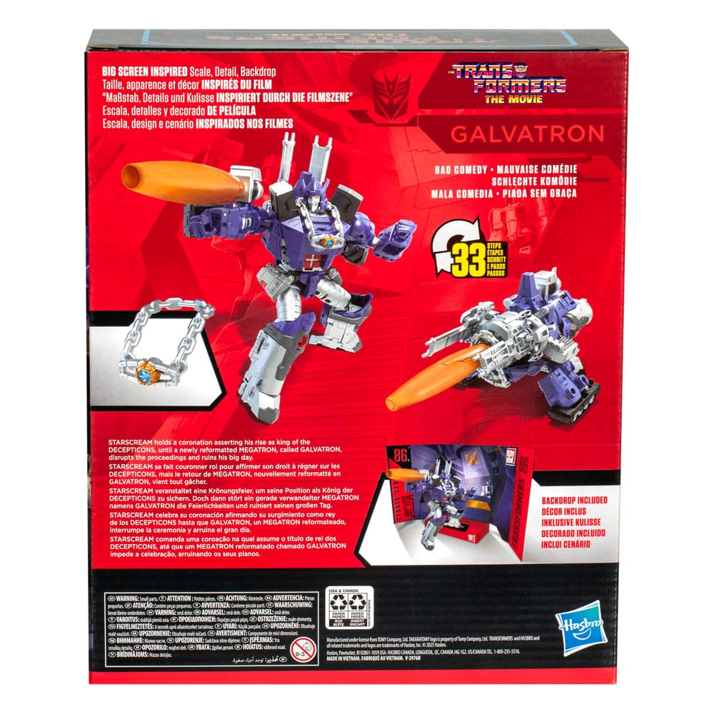 Figura Galvatron Studio Series The Movie Transformers 21,5 cm