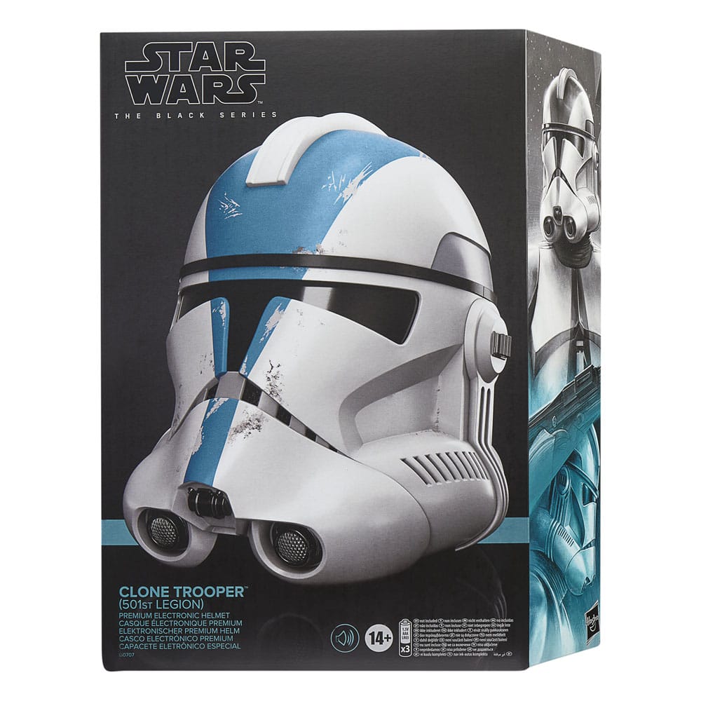Star Wars: Ahsoka Black Series Casco Electrónico Clone Trooper (501st Legion)