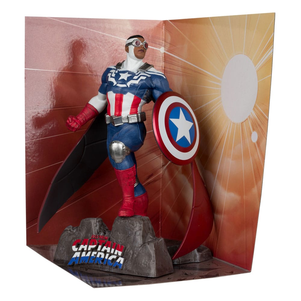 Marvel Collection Estatua PVC 1/10 Captain America (All-New Captain America #1) 17 cm Frikytopia
