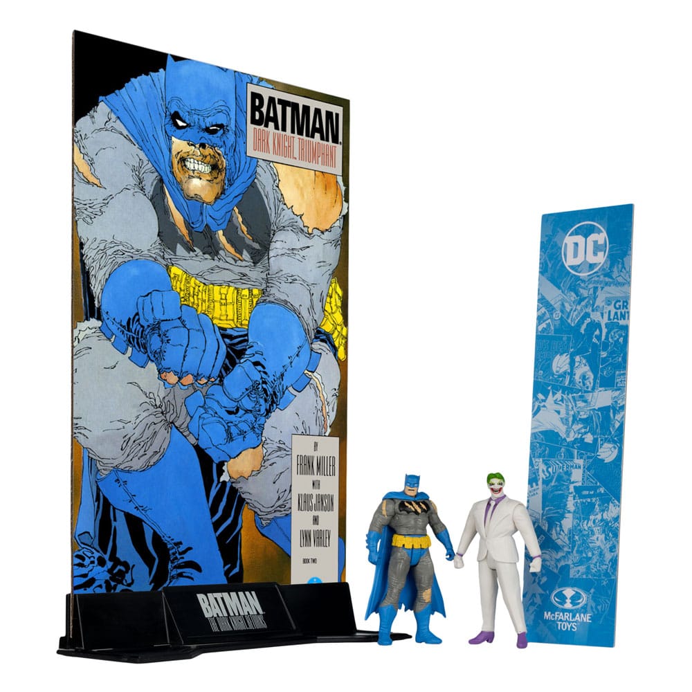 DC Direct Gaming Figuras & Cómic Batman & The Joker (Batman: The Dark Knight Returns) 8 cm Frikytopia