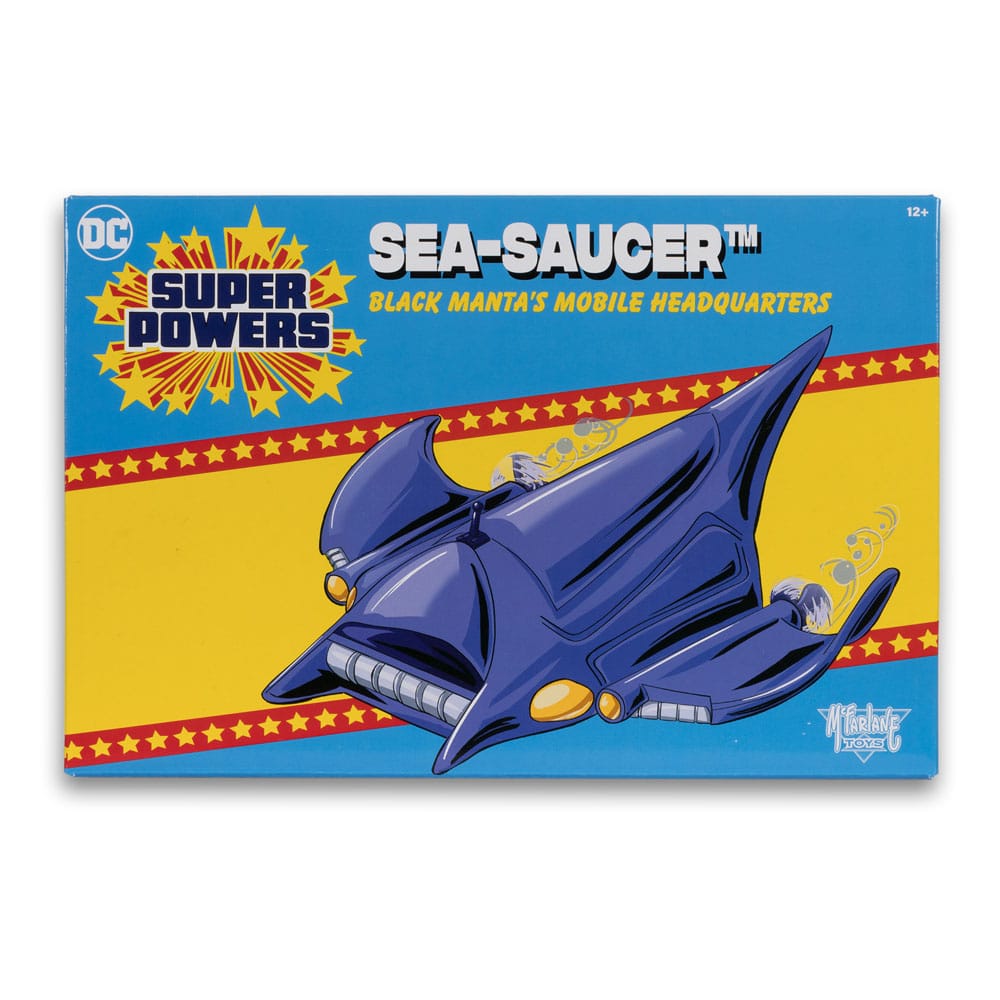 DC Direct Vehículo Super Powers Black Manta Sea Saucer 10 cm