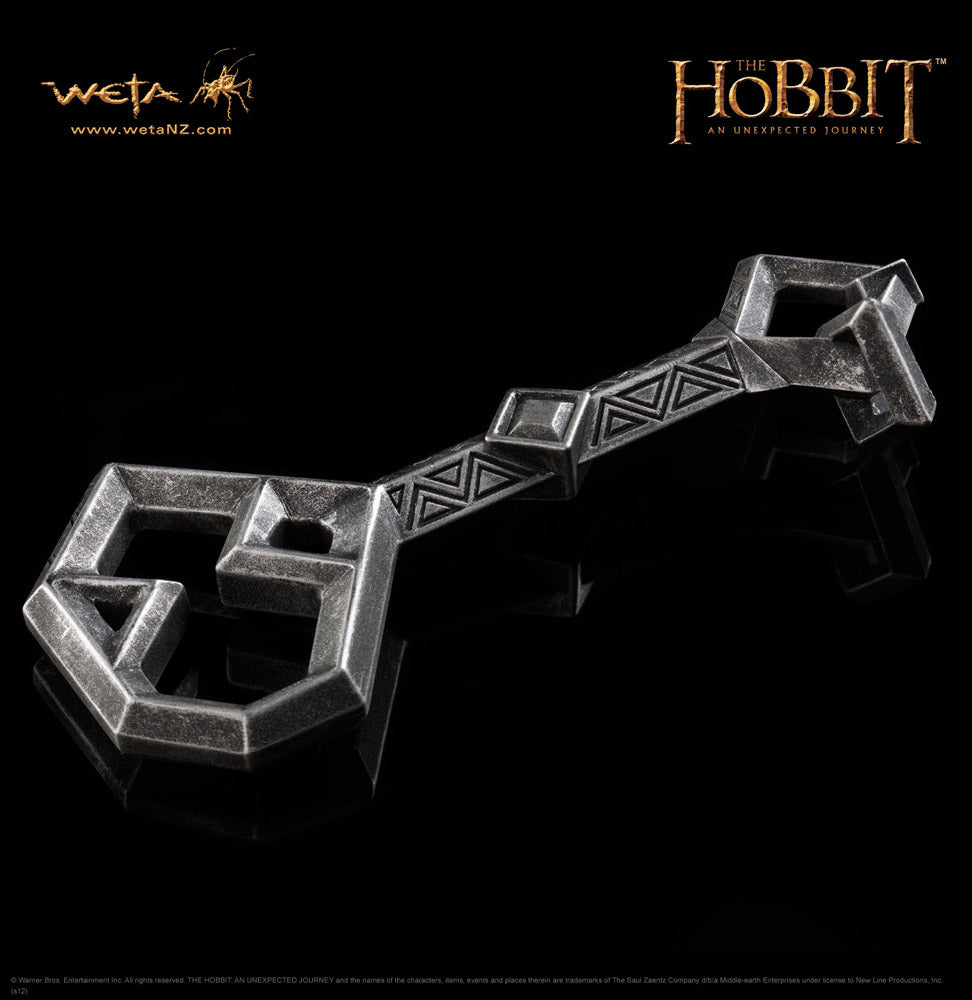 El Hobbit Réplica 1/1 Llave de Erebor 13 cm