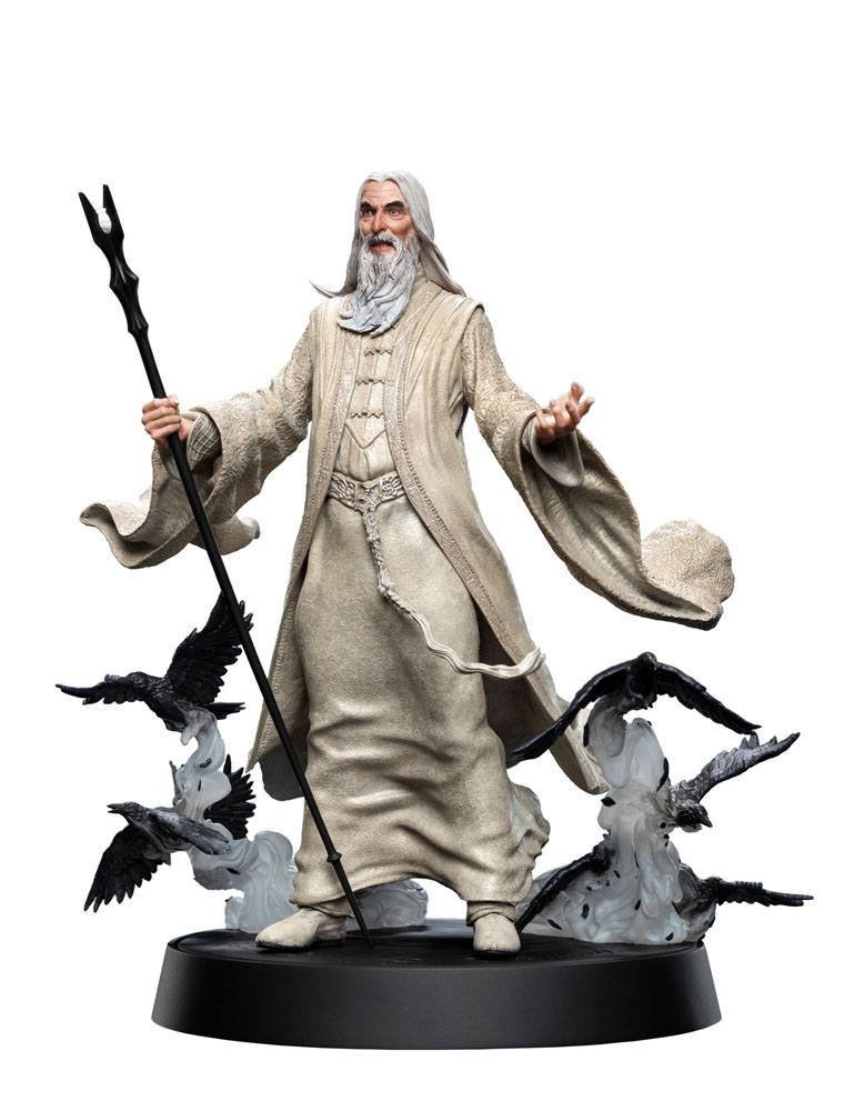 El Señor de los Anillos Figures Of Fandom Estatua PVC Saruman The White 26 cm