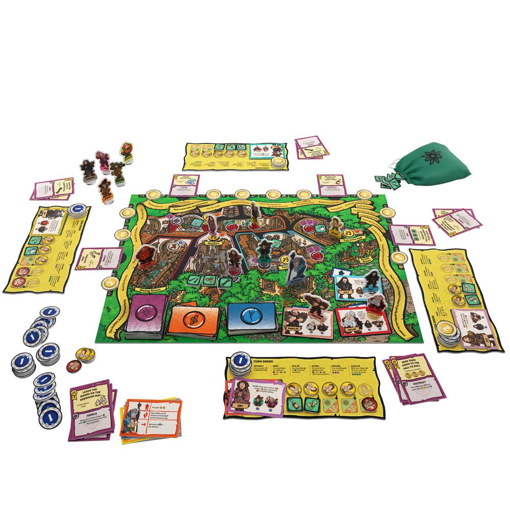Hobbit An Unexpected Party el Juego de Tablero *Version Inglés*