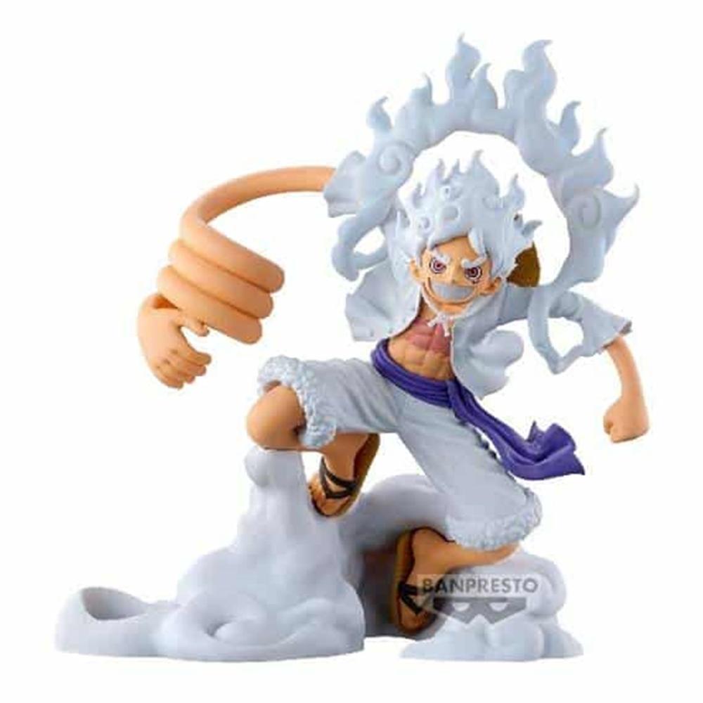 Figura Banpresto One Piece Monkey D. Luffy Fl Gear 5 Vol.1 10 cm