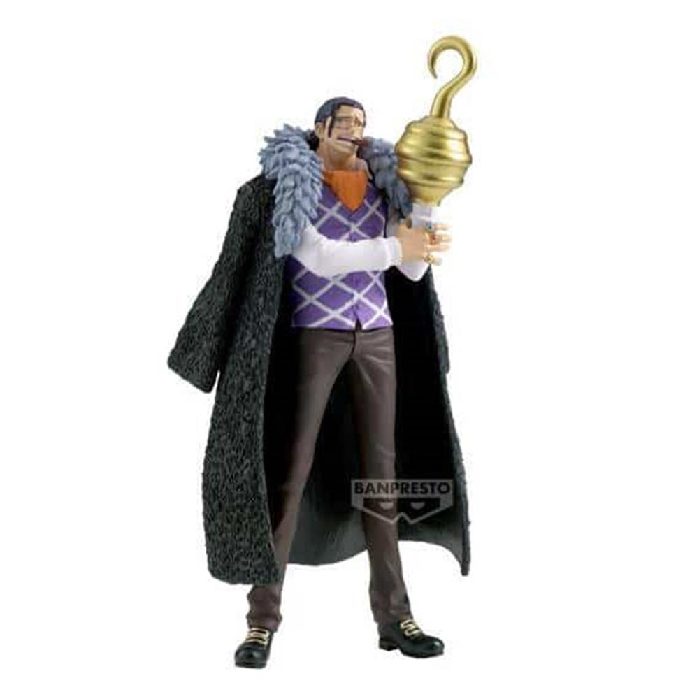 Figura Banpresto One Piece Dxf The Grandline Series Extra Crocodile 17 cm Frikytopia