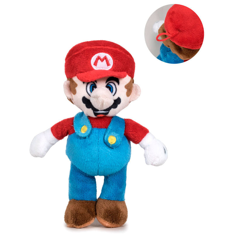 Peluche Mario Super Mario Bros Nintendo Soft 18 cm