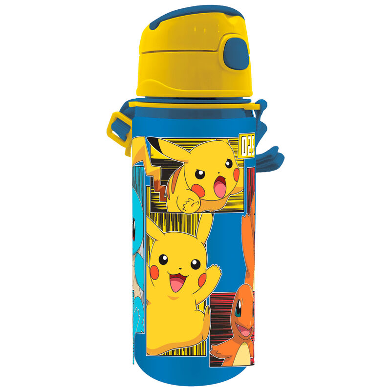 Cantimplora aluminio Pokemon 600ml Frikytopia