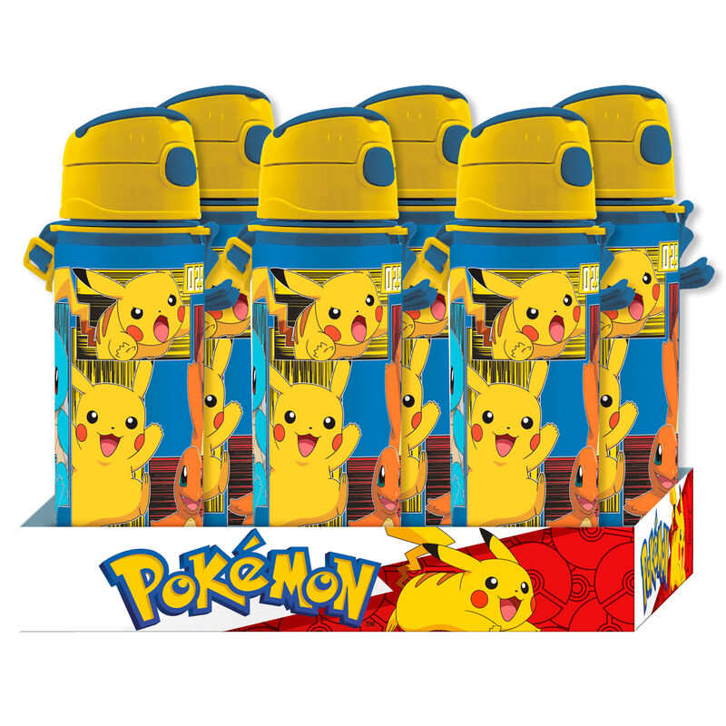 Cantimplora Aluminio Pokemon 600ml