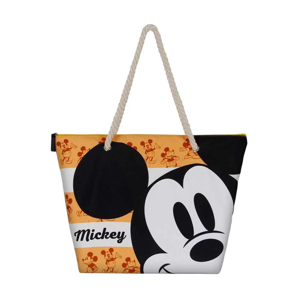 Bolsa playa Orange Mickey Disney Frikytopia