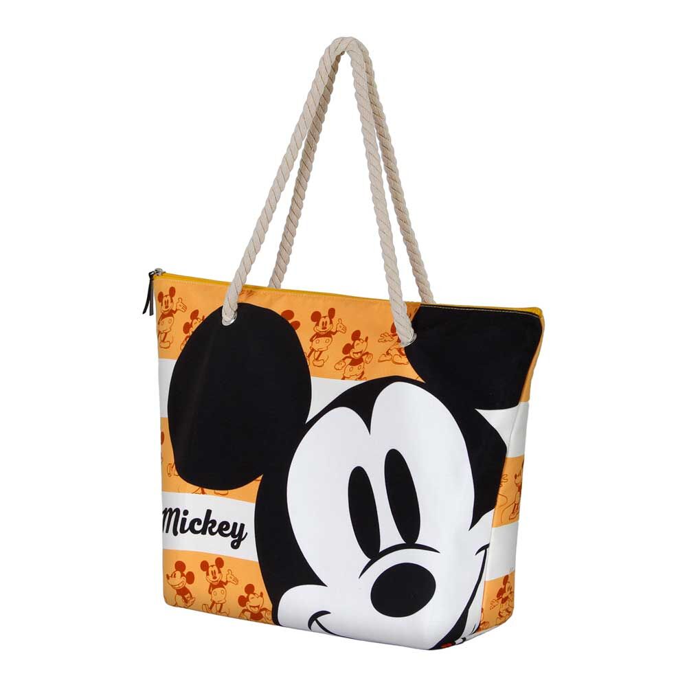 Bolsa Playa Orange Mickey Disney