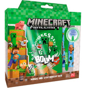 Diario con Boligrafo Magico Minecraft