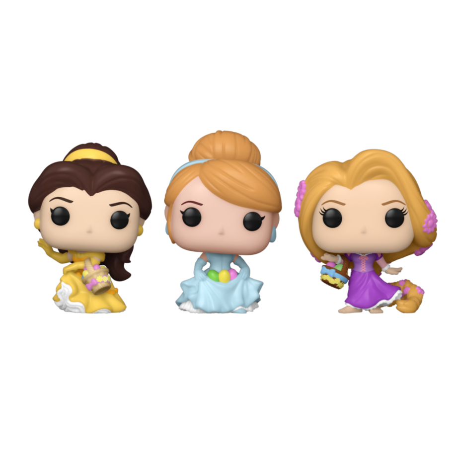Blister 3 figuras Pocket POP Disney Princesas Pascua Frikytopia