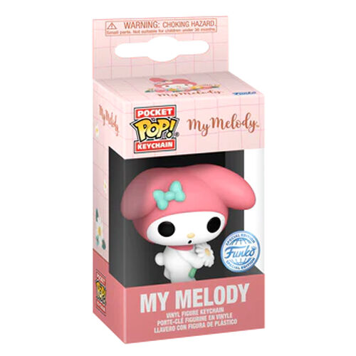 Llavero Pocket POP Hello Kitty My Melody Spring Time Frikytopia