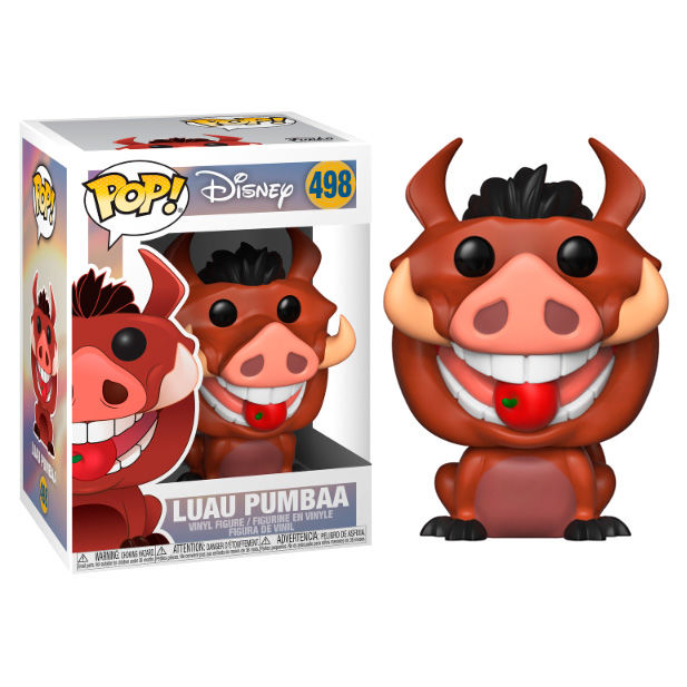 Figura POP Disney El Rey Leon Luau Pumbaa Frikytopia