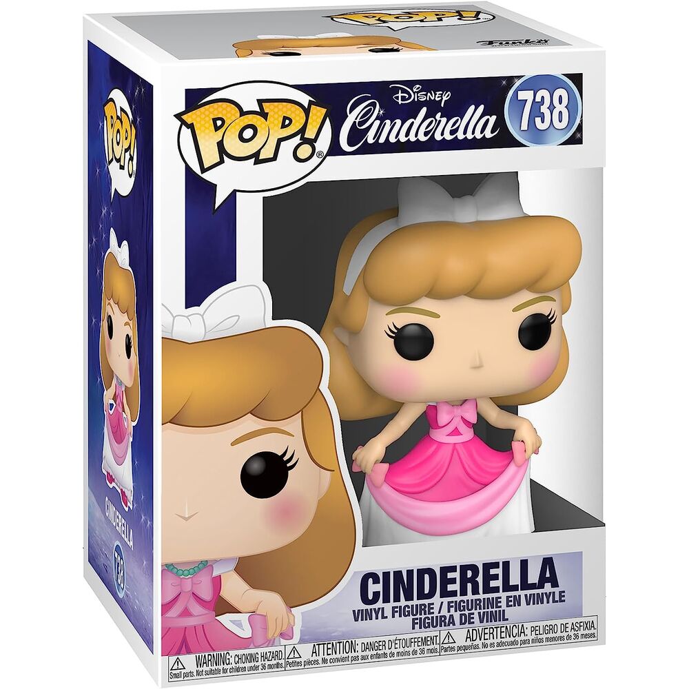 Funko Pop! Cenicienta in Pink Dress — DISNEY