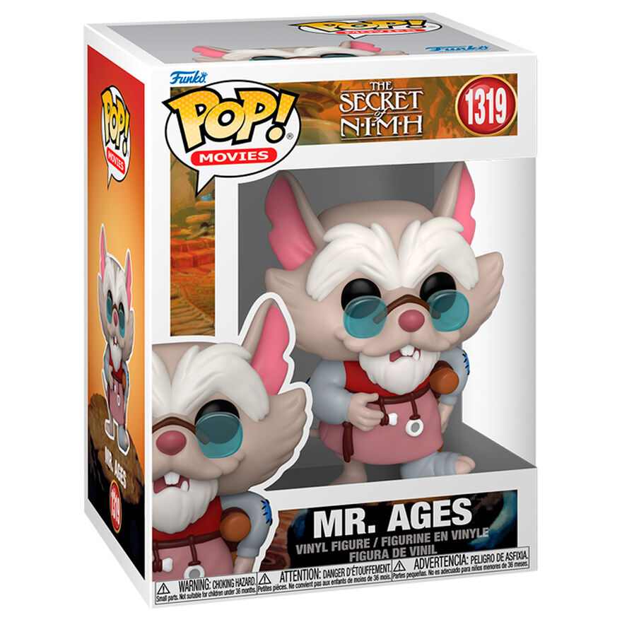 Funko Pop! NIMH, el mundo secreto de la señora Brisby Mr. Ages — LEAGUE OF LEGENDS