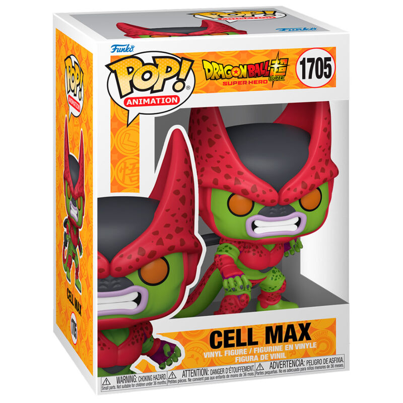 Dragon Ball Super: Super Hero Figura POP! Vinyl Cell Max 9 cm Frikytopia