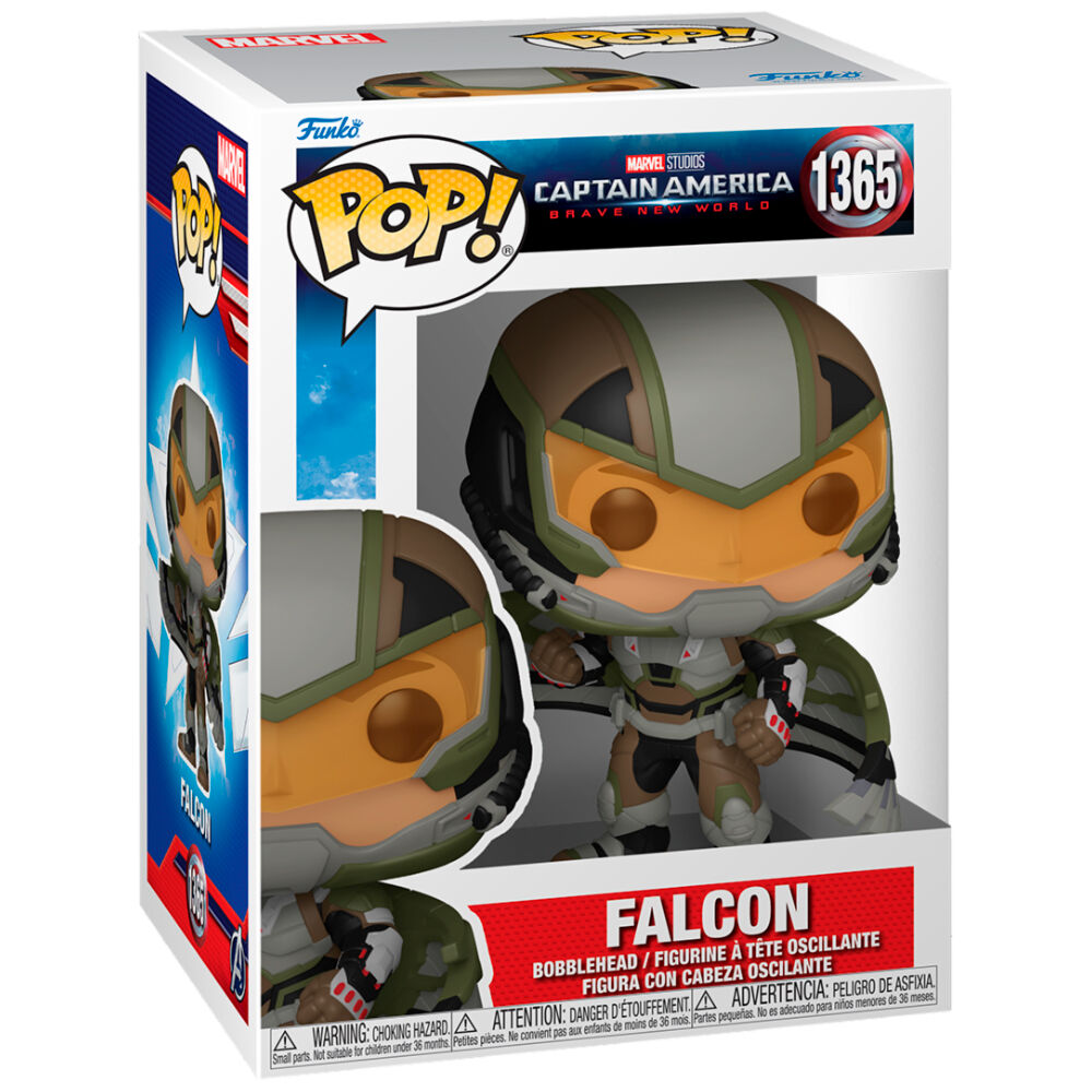 Captain America Brave New World Figura POP! Movies Vinyl Falcon 9 cm