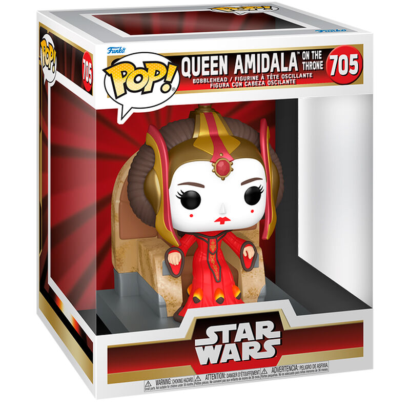 Figura POP Deluxe Star Wars Queen Amidala On The Throne
