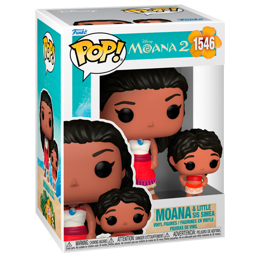 Moana 2 Figura POP! & Buddy Vinyl Moana & Little Sis 9 cm