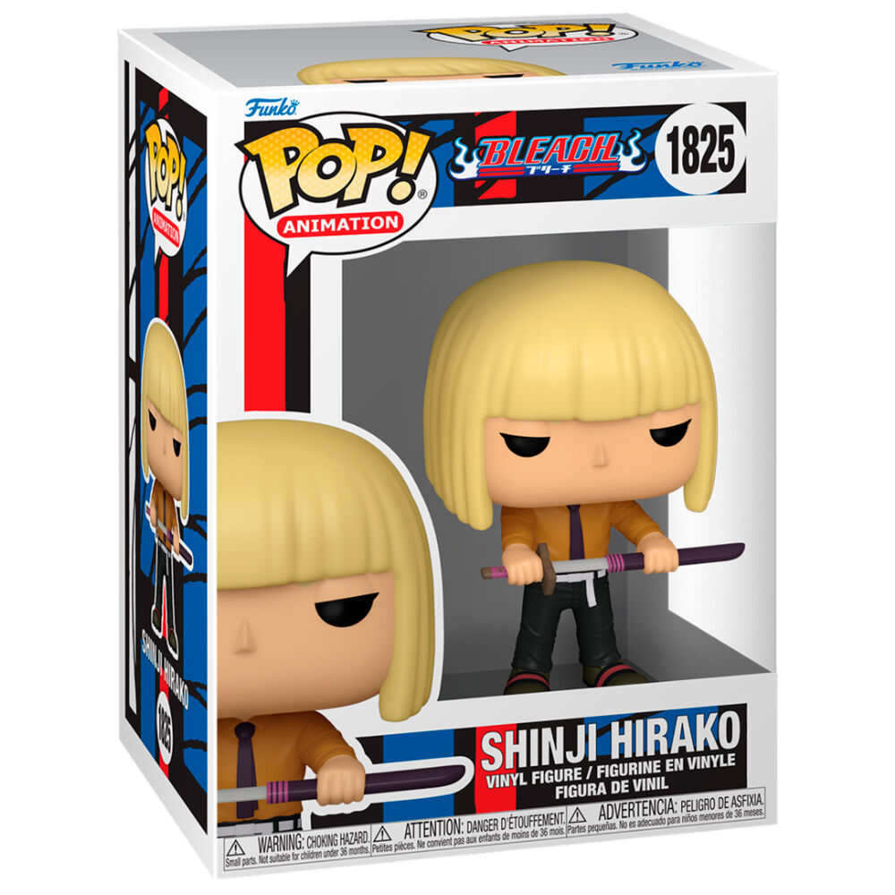 Bleach Figura POP! Animation Vinyl Shinji Hirako 9 cm Frikytopia