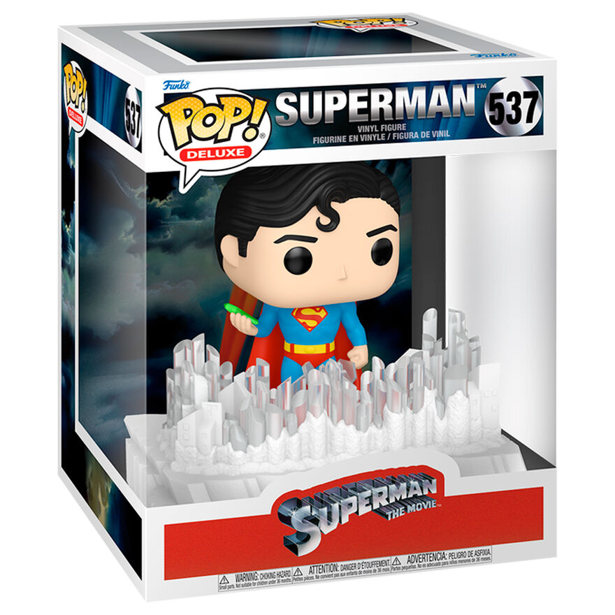 Funko Pop! Funko superman (fortress of solitude — DC COMICS