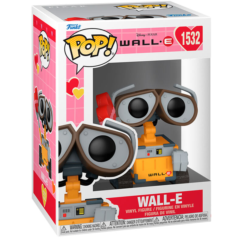 Funko Pop! Pixar Wall-E - Wall-E Valentine — DISNEY