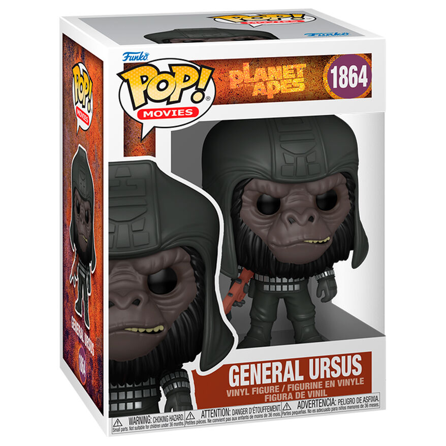 La Guerra del Planeta Figura POP! Movies Vinyl General Ursus 9 cm