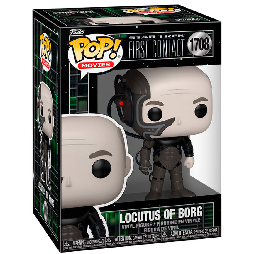 Star Trek First Contact Figura POP! TV Vinyl Picard(Borg) 9 cm Frikytopia