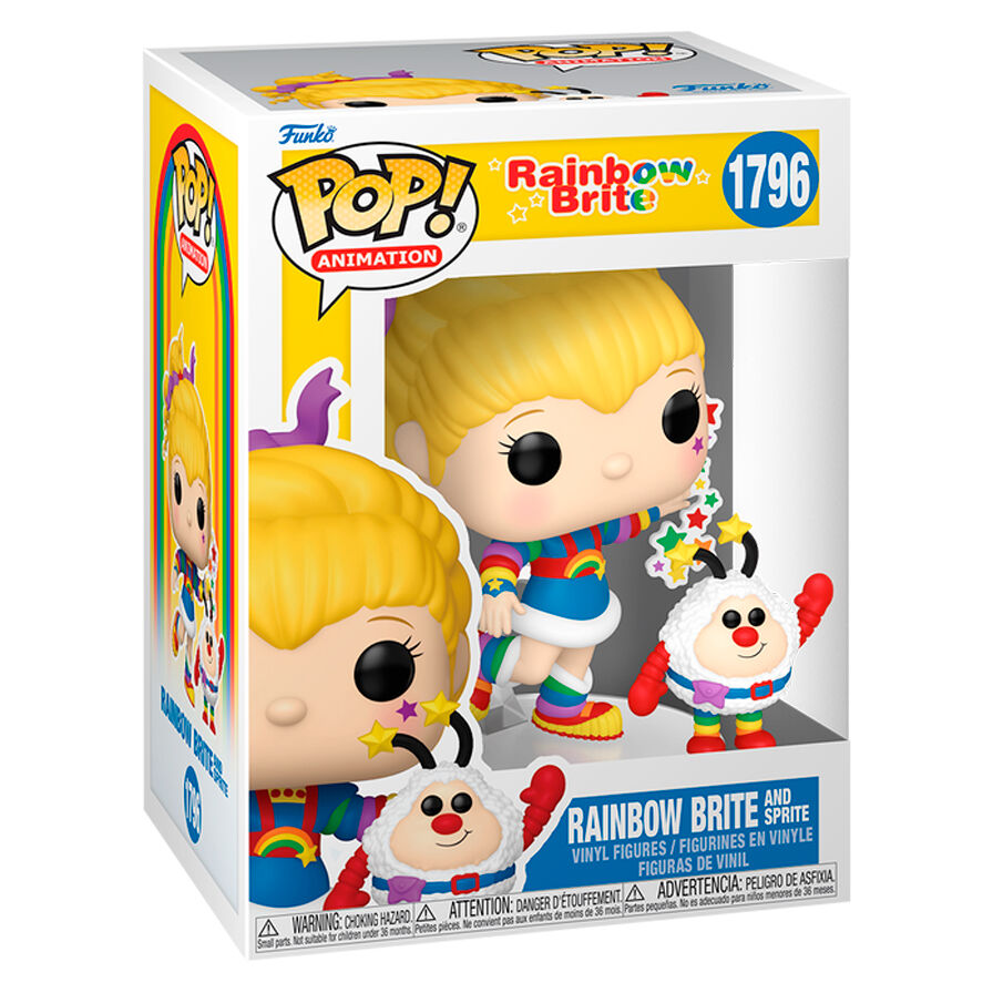 Figura POP la Tierra del ArcoIris Rainbow Brite And Sprite