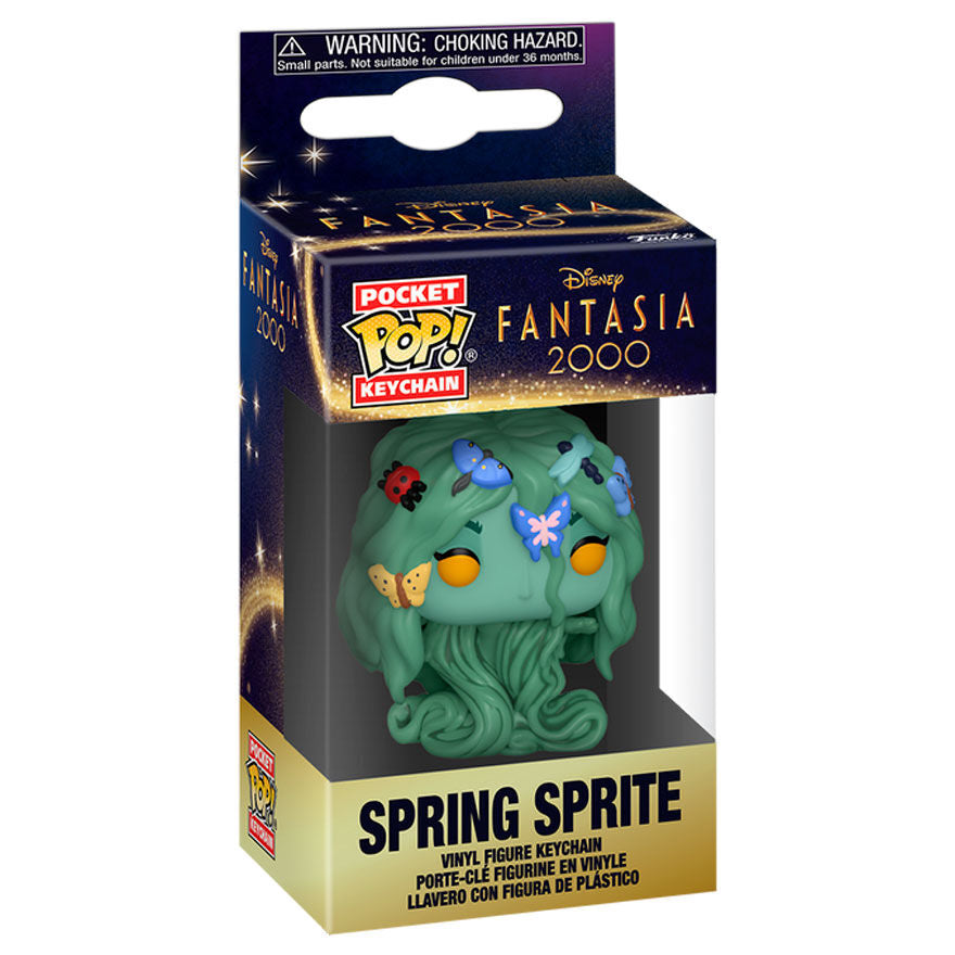 Funko Pop! Llavero Pocket Fantasia 2000 Spring Sprite — DISNEY