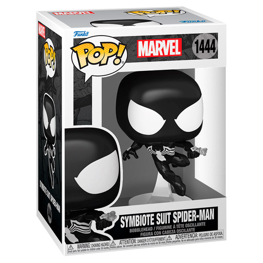Figura POP Marvel Symbiote Suit Spider-Man Frikytopia