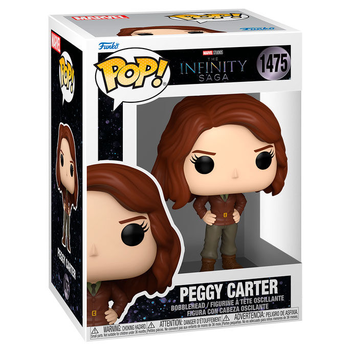 Marvel Cinematic Universe Arc Figura POP! Movies Vinyl CAFA Agent Carter 9 cm Frikytopia