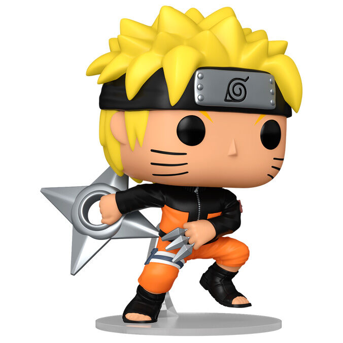 Funko Pop! Funko animacion shippuden uzumaki con shuriken — NARUTO