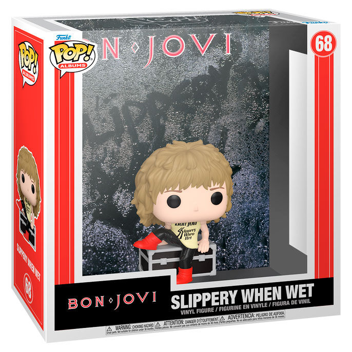 Bon Jovi POP! Albums Vinyl Figura Slippery When Wet 9 cm Frikytopia