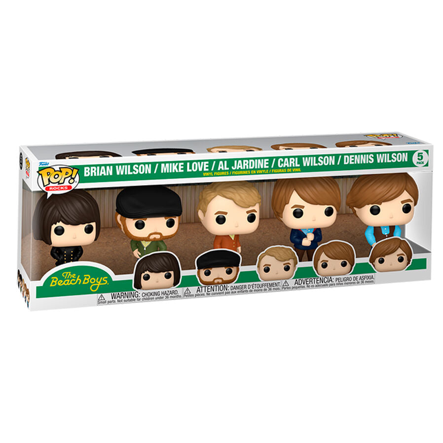 Blister 5 Figuras POP The Beach Boys