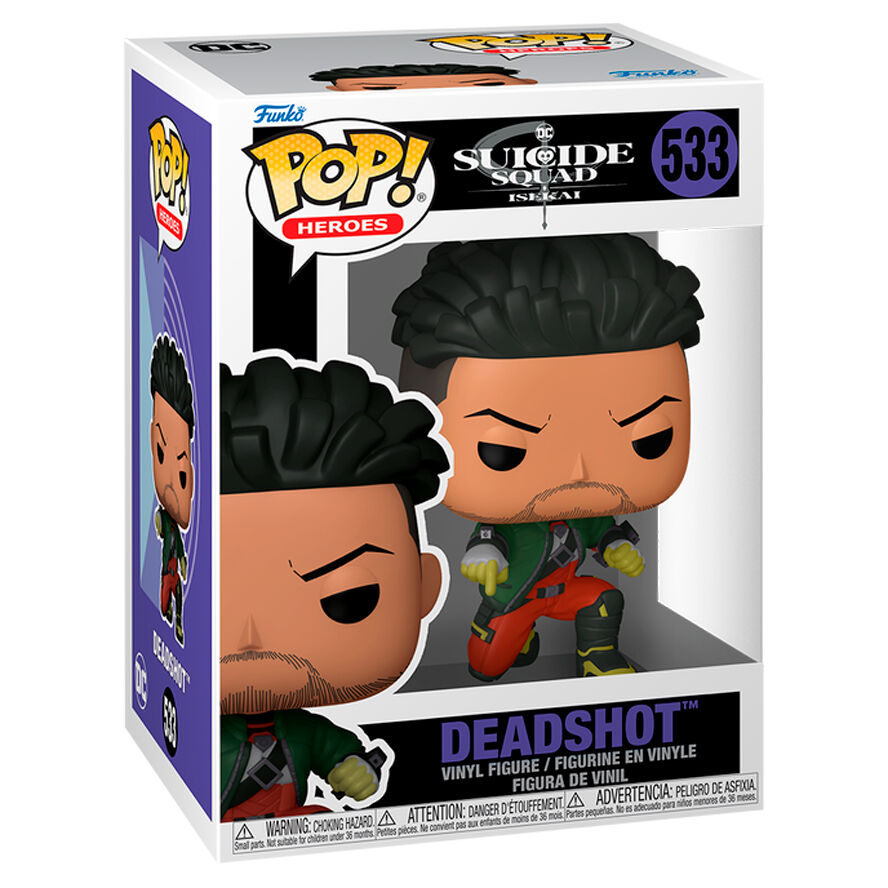 Suicide Squad Isekai POP! Animation Vinyl Figura Deadshot 9 cm Frikytopia