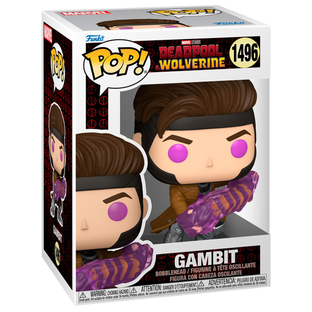 Deadpool 3 POP! Marvel Vinyl Figura Gambit 9 cm Frikytopia