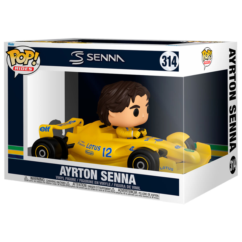 Formula 1 POP! Rides Deluxe Vinyl Figura McLaren- Ayrton Senna 9 cm Frikytopia