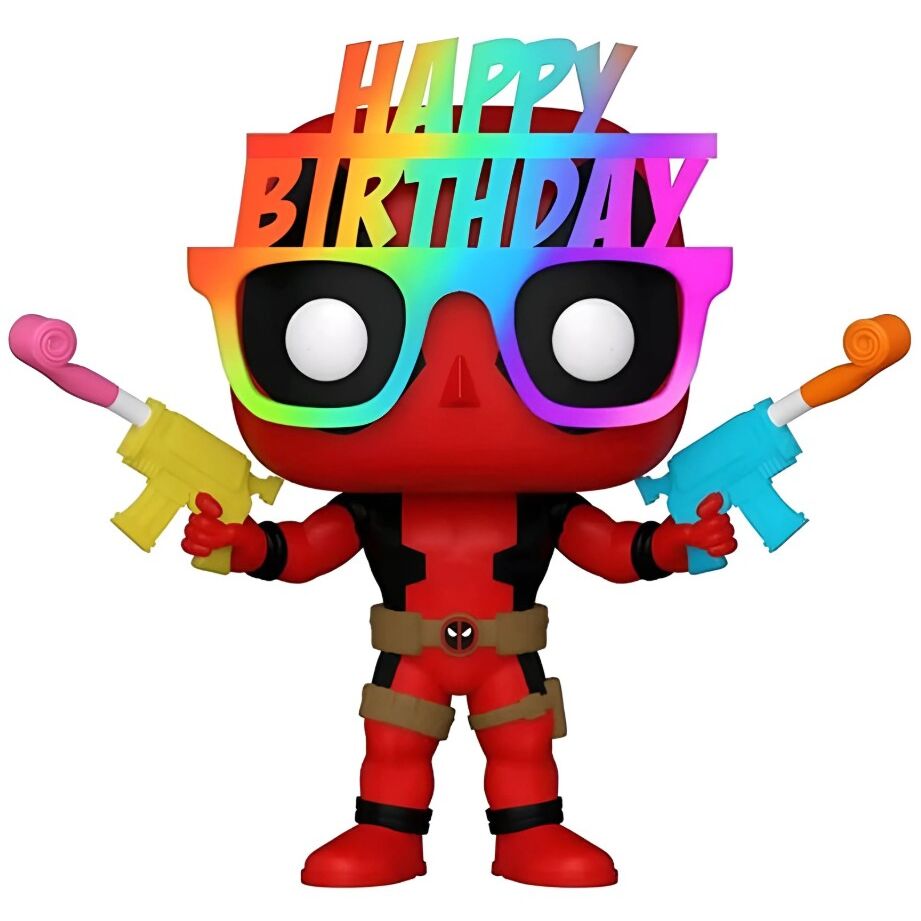 Funko Pop! Deadpool 30th Birthday Glasses Deadpool — MARVEL