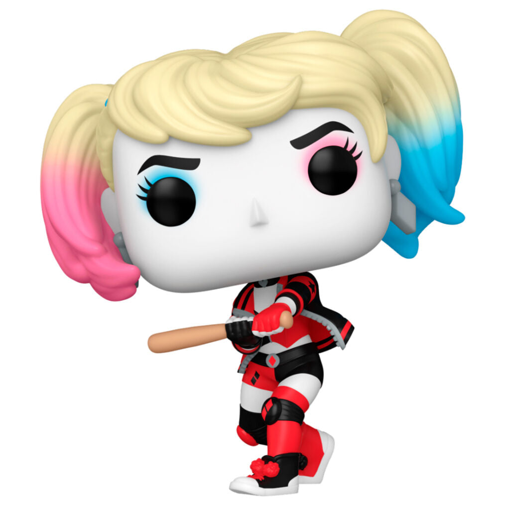 Figura POP DC Comics Harley Quinn with Bat Frikytopia