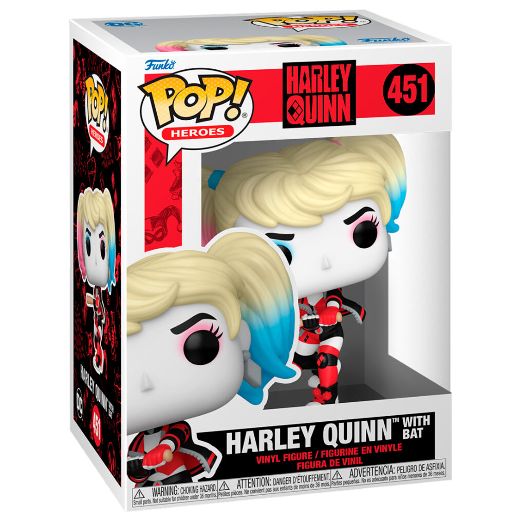 Funko Pop! Harley Quinn with Bat — DC COMICS