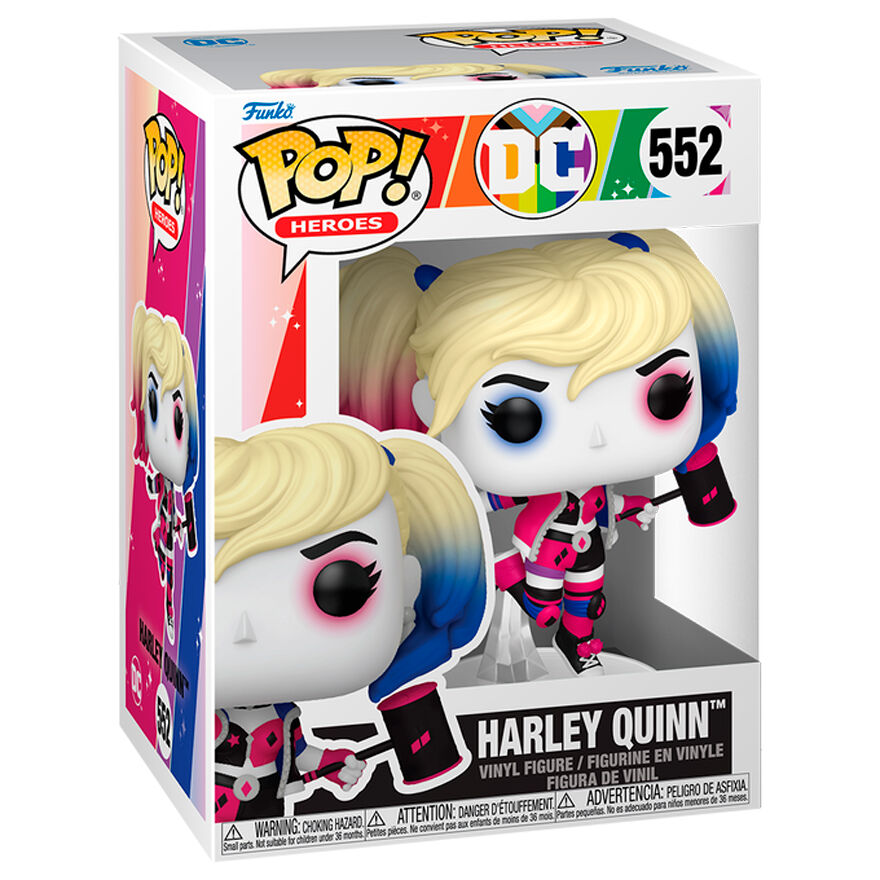 Pride Figura POP! Heroes Vinyl Harley Q 9 cm Frikytopia